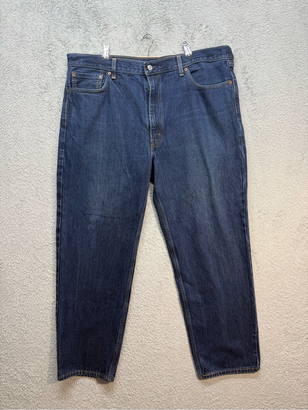 Levi's 550 Men's Relaxed Fit Tapered Leg Blue Jeans Dark Wash